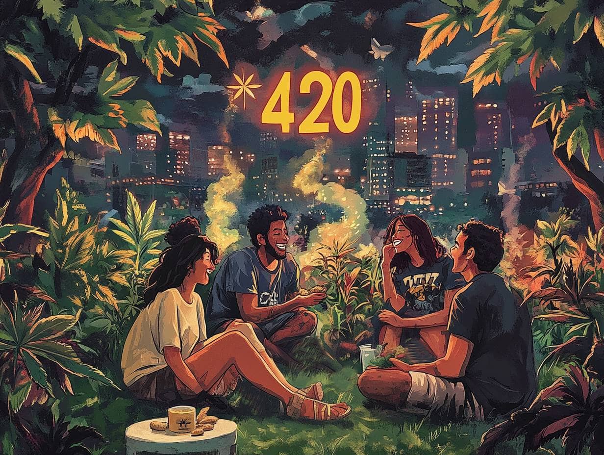 Signification 421, Origine 420, Fête du cannabis.